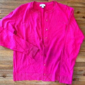 Charter Club, Pink cardigan sweater, Women’s M